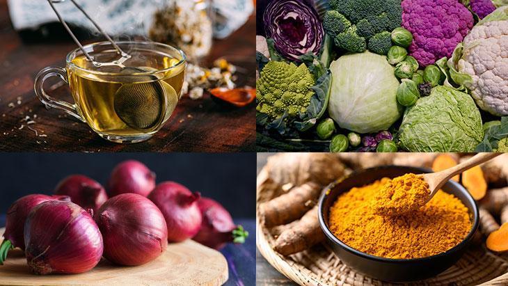 Gençleştiren dörtlü: Soğan, zerdeçal, lahanagiller ve yeşil çay! Hücreleri tertemiz yapıyor
