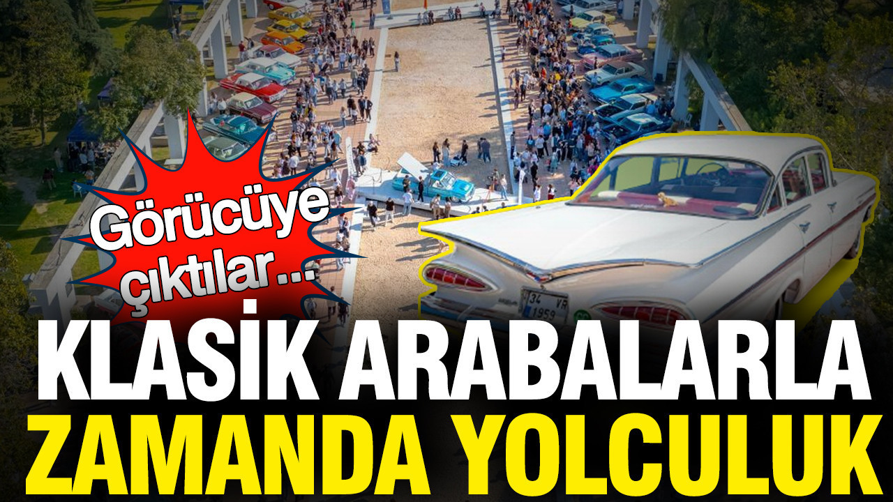Klasik Otomobillerle Geçmişe Yolculuk