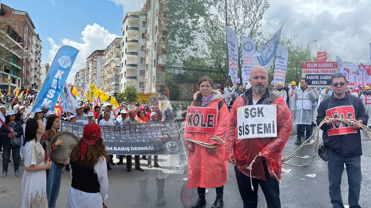 Emek Mücadelesi 1 Mayıs’ta Coşkuyla Kutlandı: Ülke Genelinden Manzaralar