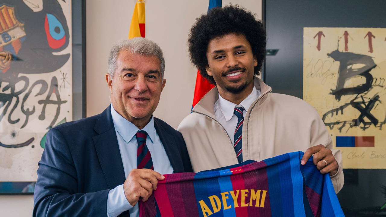 Barcelona’da Karim Adeyemi’den 5 yıllık imza Haber gorseli